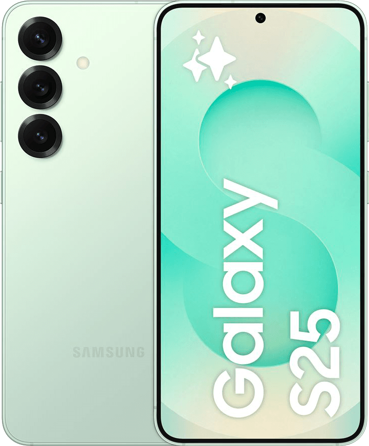 Samsung Galaxy S25 green