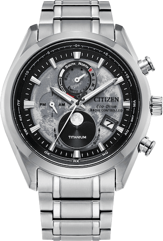 Citizen silver silver black
