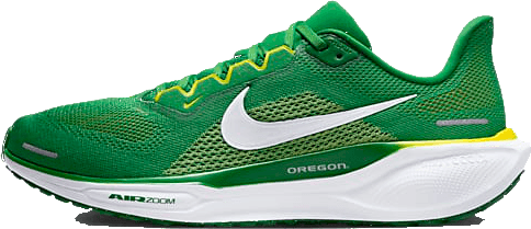Nike green and white
