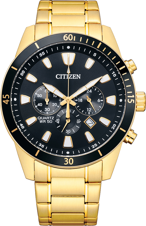 Citizen golden black black