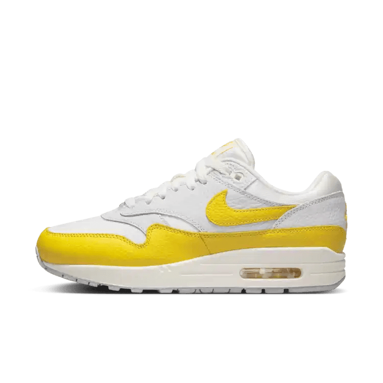 Nike yellow and white